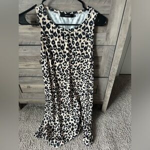 Cheetah tank top dress